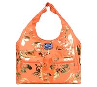 BORSA MARE RIB STOP TONDA IBISCUS METAL 100% PL AQUA DI MARE