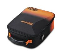 100 Percent Crush, custodia per occhiali male Nero/Arancione