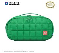 Borsa media trapuntata HORI Nintendo Switch 2 verde doppia licenza compatibile