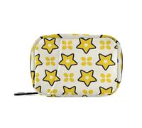 Borsa medica gialla a pois gialli con scomparti staccabili Custodia portatile da viaggio organizermedication per pillole