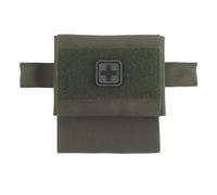 Borsa medica tattica di primo soccorso, due supporti IFAK Medical Kit, borsa di sopravvivenza di emergenza per attività all'aperto, Verde, Taglia unica