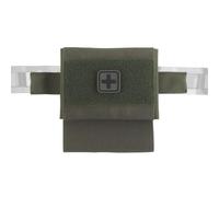 Borsa medica tattica di primo soccorso, due supporti IFAK Medical Kit, borsa di sopravvivenza di emergenza per attività all'aperto, Verde, Taglia unica