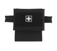 Borsa medica tattica di primo soccorso, due supporti IFAK Medical Kit, borsa di sopravvivenza di emergenza per attività all'aperto, Nero , Taglia unica
