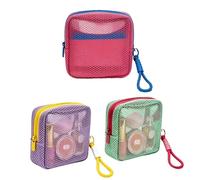 Borsa Mesh Trucco 3 Pezzi Organizer per Accessori Digitali