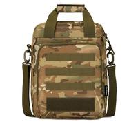 Borsa Messaggera Tattica, Borsa Portafoglio Tattica per Laptop, Zaino a Spalla MOLLE Resistente, Borsa a Mano per Uomini, Attività all'Aperto, Panchine e Campeggio(CP)