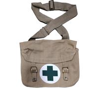 Borsa messenger a tracolla medica in tela esercito britannico seconda guerra ...