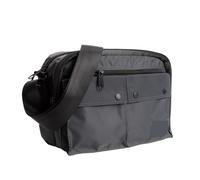 Borsa Messenger Borsa a tracolla in tessuto Oxford, casual, for uomo, borsa alla moda, valigetta(Grey)