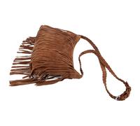 Borsa Messenger Borsetta Con Le Frange Per Donne Tracolla Da Donna