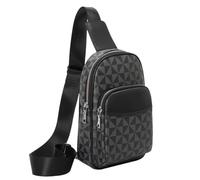 Borsa Messenger da donna, borsa a petto in pelle da donna in pelle PU con | Morbida due tasche con cerniera per fare shopping alla scuola di lavoro tutti i giorni