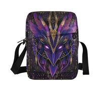 Borsa messenger da uomo borsa a tracolla da uomo piccola borsa quotidiana tracolla regolabile per lo shopping - Dreamy Color Tarocchi Maschera