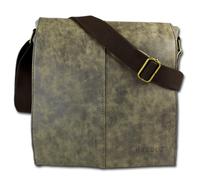 Borsa Messenger Da Uomo Harolds In Tela E Pelle Sintetica Marrone OTJ2380N