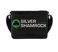 Borsa Messenger Silver Shamrock Novelties Film Halloween Horror Man Cave Retro
