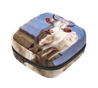 Borsa mestruale,Sacchetto di immagazzinaggio del tovagliolo sanitario,Porta tamponi per borsa, A71r5tu5ora, 4.7x6.6x6.6 in, Multifunzione