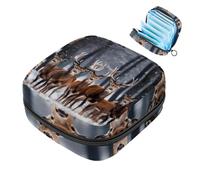 Borsa mestruale,Sacchetto di immagazzinaggio del tovagliolo sanitario,Porta tamponi per borsa, K17j0ht2nis, 4.7x6.6x6.6 in, Durevole