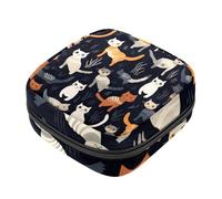 Borsa mestruale,Sacchetto di immagazzinaggio del tovagliolo sanitario,Porta tamponi per borsa, L42u3qh7kyt, 4.7x6.6x6.6 in, Comodi