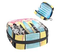 Borsa mestruale,Sacchetto di immagazzinaggio del tovagliolo sanitario,Porta tamponi per borsa, T30r5oz0svb, 4.7x6.6x6.6 in, Moderna
