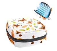 Borsa mestruale,Sacchetto di immagazzinaggio del tovagliolo sanitario,Porta tamponi per borsa, Y19o2pp4awo, 4.7x6.6x6.6 in, moderno