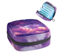 Borsa mestruale,Sacchetto di immagazzinaggio del tovagliolo sanitario,Universo Stars Galaxy,Borsa del tampone per borsa