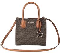 Borsa Michael Kors Mercer Pebbled 35S1GM9M2B Marrone