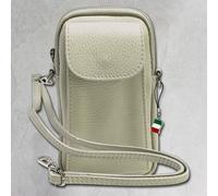 Borsa Mini Da Donna In Vera Pelle Beige OTF827I