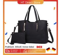 Borsa Miss Lulu Henkel Borsa shopper 2in1 da DONNA Borsa a tracolla da viaggio per DONNA, elegante e pratica BIANCO