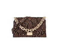 Borsa modello Leia con design a serpente e catena a tracolla rimovibile