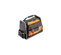 NEO TOOLS Borsa portautensili 49,5 x 38 x 27 cm (L x A x W), nylon 600D 32 tasche interne, 12 tasche esterne, fondo stabile, manico e cinghia stabili