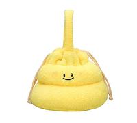 Borsa morbida da donna in peluche borsa divertente a forma di cacca a forma di treno a tracolla di grande capacità per incontri da donna cartoon spalla peluche a forma di borsetta