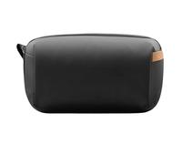Borsa Moto Borsa Organizer Tech Pouch Impermeabile Per Piccoli Dispositivi Elettronici Per Cavi Batterie Del Telefono Bagagli Motos(L Black)