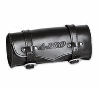 Borsa Moto Custom Barilotto Porta Attrezzi Chopper Nero