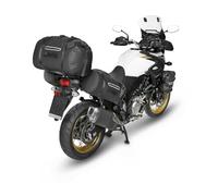 Borsa moto scooter impermeabile 60 lt No cuciture Tracolla Zip Riflettente Tasca