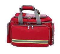 Borsa Multifunzionale, Borsa Portatile a Spalla Rimovibile per Conservare Oggetti di Emergenza (rosso)