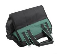 Borsa multifunzionale per attrezzi da elettricista e lavorazione del legno, spessa e resistente all'usura, con maniglia per il trasporto (B)