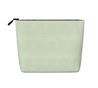 Borsa multifunzionale per il trucco, impermeabile, di grande capacità, con cerniera, per viaggi, lavoro, casa, borsa per il trucco, portamonete, Nero , Taglia unica