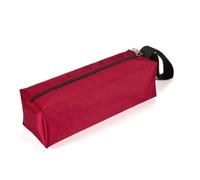 Borsa multifunzionale portatile in tessuto Oxford per attrezzi da elettricista, borsa per riparazione parti portatili, borsa impermeabile (rosso, S)