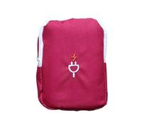 Borsa multifunzione per caricabatterie, auricolari e cavi, leggera e antiurto, mantiene i tuoi dispositivi ordinatamente organizzati borsa da viaggio, B, One Size