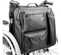 Borsa multifunzione per sedia a rotelle, zaino universale per sedia a rotelle, borsa da viaggio Borsa posteriore per sedia a rotelle per la maggior parte dei camminatori, sedia a rotelle elettrica