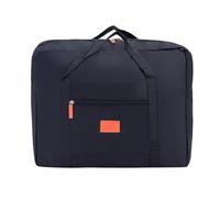 Borsa multifunzione portatile Borse da viaggio pieghevoli Borsa da viaggio in nylon Borsa impermeabile di grande capacità Bagaglio a mano Borse da viaggio di lavoro, Nero , 2PCS