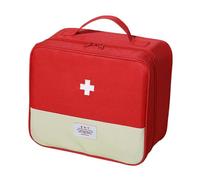 Borsa Multiscomparto con Marcatura visibilità per Un Rapido Accesso in Campeggio Viaggi Casa Emergenze. Custodia da Viaggio Resistente all'Usura