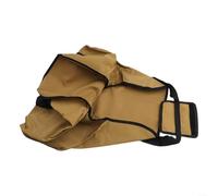 Borsa multiuso in tela per legna da ardere, attrezzatura da campeggio e giocattoli per bambini, colore giallo