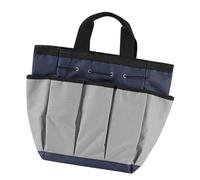 Borsa multiuso per attrezzi da giardino con manico rinforzato scomparti multipli panno di durata per uso paesaggistico multi-tasche organizer per attrezzi da giardino