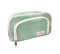 Borsa multiuso per il trucco - Porta cancelleria, custodia organizer a tre scomparti | School College Office Supply Supply Pouch multiuso multiuso per strumenti artistici