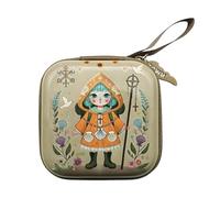 Borsa multiuso per rosario da preghiera, custodia quadrata portatile per incontri spirituali del tempio, decorazione spirituale, custodia per perline, Pellegrino, Taglia unica