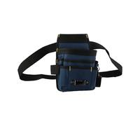 Borsa multiuso regolabile multi tasca progettata per mantenere gli strumenti organizzati durante la falegnameria o le attività elettriche (L blu)