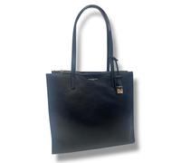 Borsa Nannini Shopping bag cuoio Collezione Helga-D ART. 18650N Colore nero