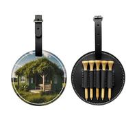 Borsa nera di stoccaggio del tee di golf di estate, borsa multifunzionale di stoccaggio del tee di golf per gli uomini, materiale durevole dell'unità