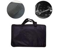 Borsa nera Oxford per supporto musicale supporto pieghevole con superficie imper