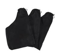 Borsa nera per raccogli-polvere con cerniera per sega da taglio a mitre modello 255, set da 3 pezzi