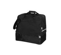 Borsa New Revolution Big B030BIS per Givova con Fondo Rigido Esterno Sport Calcio Calcetto Relax Allenamento Fitness Palestra Football Borsoni Viaggio Borsone Bags (Nero, H 55 x L 52 x P 35 cm)