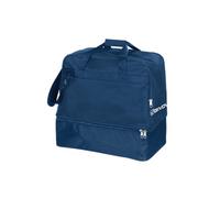 Borsa New Revolution Big B030BIS per Givova con Fondo Rigido Esterno Sport Calcio Calcetto Relax Allenamento Fitness Palestra Football Borsoni Viaggio Borsone Bags (Blu, H 55 x L 52 x P 35 cm)